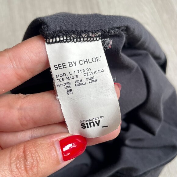 See by Chloe Vintage Y2K Owl Tee Size 4 Small - Picture 5 of 8